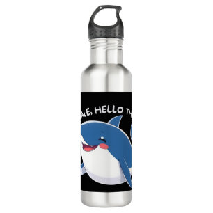 Whale Hello There 710 Ml Water Bottle
