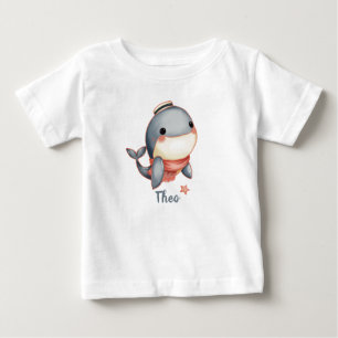 Whale Hello There! Baby T-Shirt