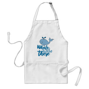 Whale Hello There Standard Apron