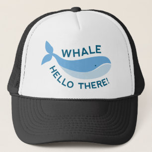 Whale Hello There! Trucker Hat