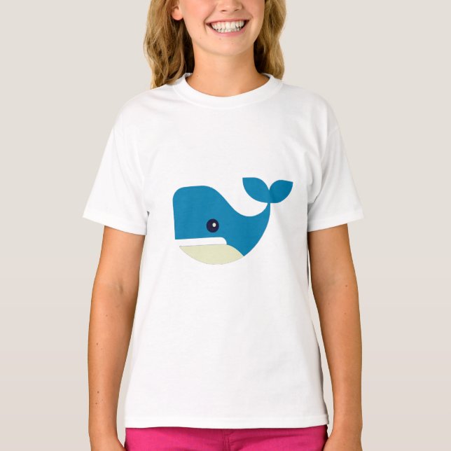 Whale, Humpback, Mammal T-Shirt (Front)