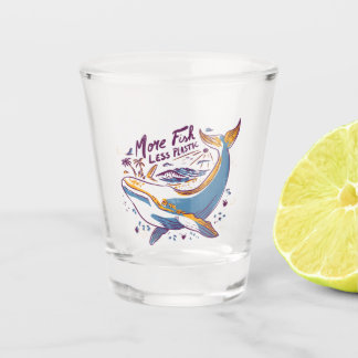 whale island   shot glass
