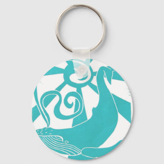 Whale Key Chain