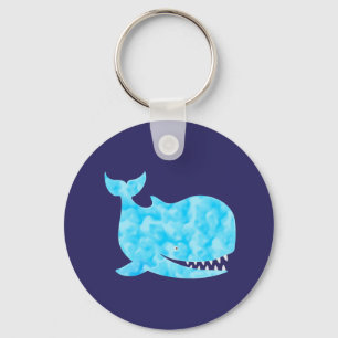 Whale Key Ring