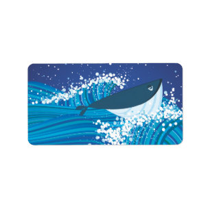Whale Label