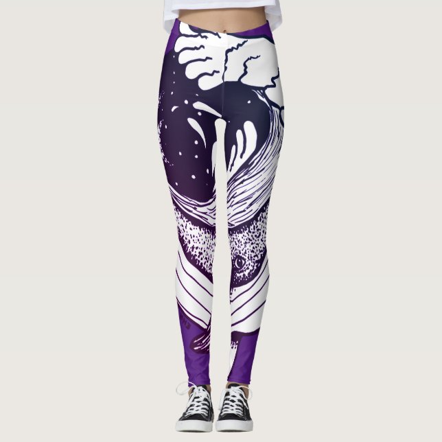 Whale Leggings (Front)