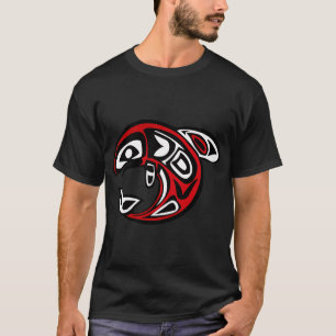 Whale, Nature, Haida T-Shirt