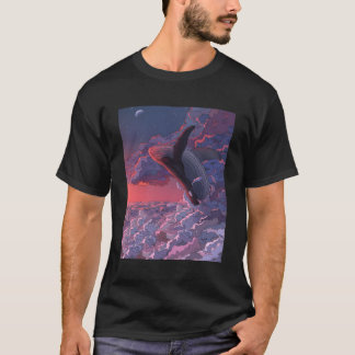 Whale Ocean Vacation Travel Colourful Beach Novelt T-Shirt