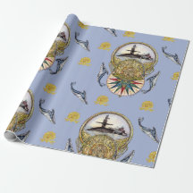 Whale of a Tale Wrapping Paper