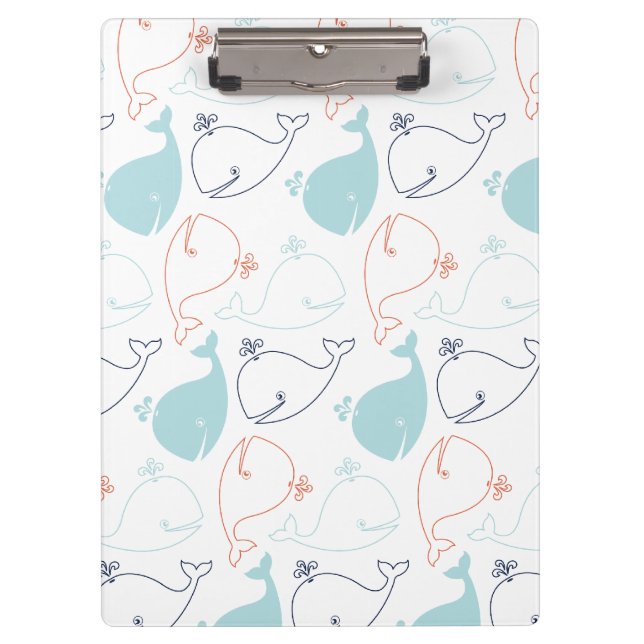 Whale of a time! Clipboard (Front)