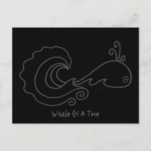 Whale Of A Time Postcard