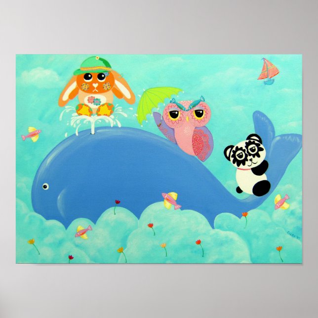 Whale Of A Time Poster (Front)