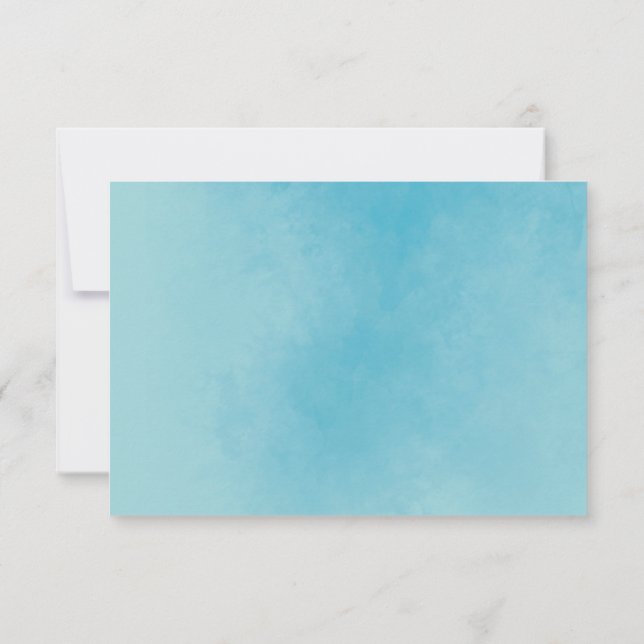 Whale of a Time Thank You Card (Back)