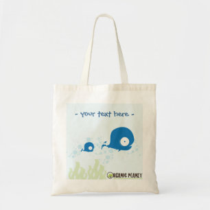 Whale Organic Planet Reusable Canvas Bag