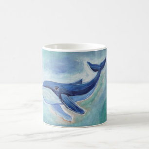 Whale Painting Coffee Mug