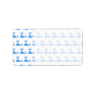 Whale Pattern. Label