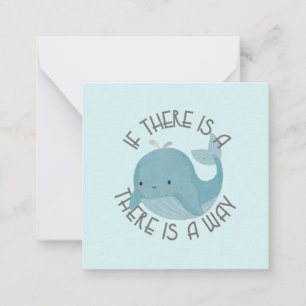 Whale Pun: If There is a Whale, There is a Way Card