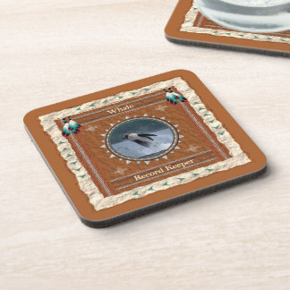 Whale - Record Keeper Cork Coaster Set of 6