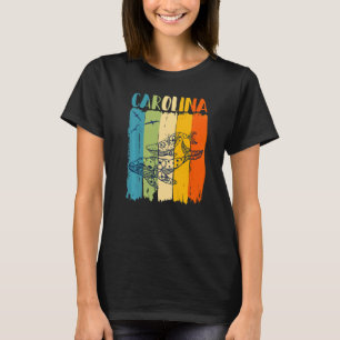 Whale Retro Carolina Matching Best Friends Family T-Shirt