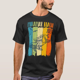 Whale Retro Miramar Beach Florida Theme Family Vac T-Shirt