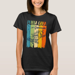 Whale Retro Punta Cana Dominican Matching Friends T-Shirt