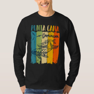 Whale Retro Punta Cana Dominican Matching Friends T-Shirt