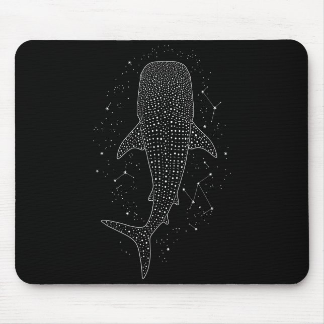 Whale Shark Constellation Marine Life For Animal L Mouse Mat (Front)