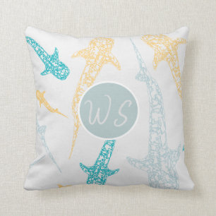 Whale shark cushion
