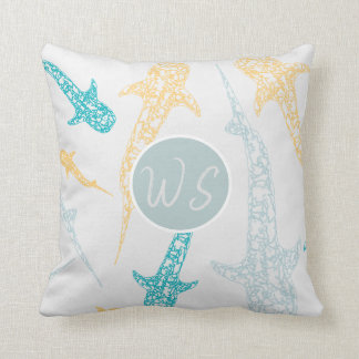 Whale shark cushion