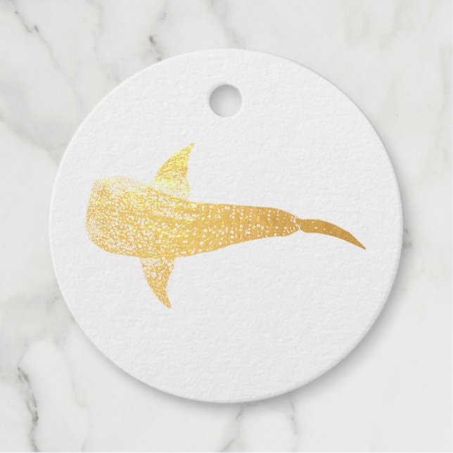 Whale Shark Favour Tags (Front)