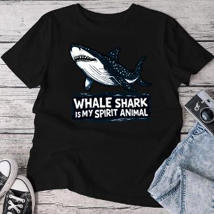 Whale Shark Is My Spirit Animal Cute Ocean Animal  T-Shirt
