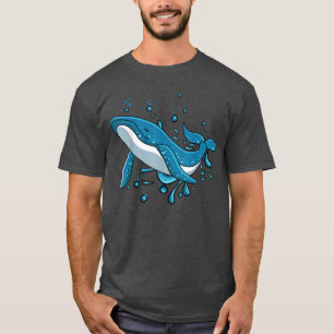 Whale Shark Lover Colossal Sea Animal Filter Feede T-Shirt