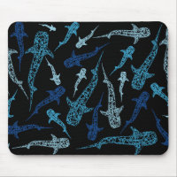 Whale shark mouse mat