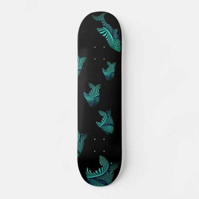 Whale shark skateboard (Front)