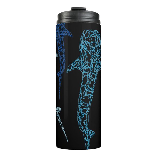 Whale shark thermal tumbler (Front)