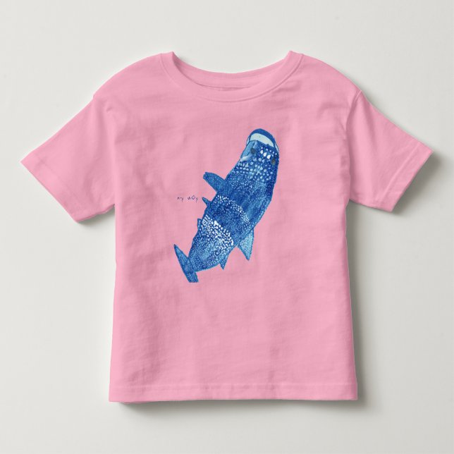whale shark toddler T-Shirt (Front)