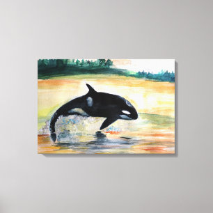 Whale Single Print wall decor