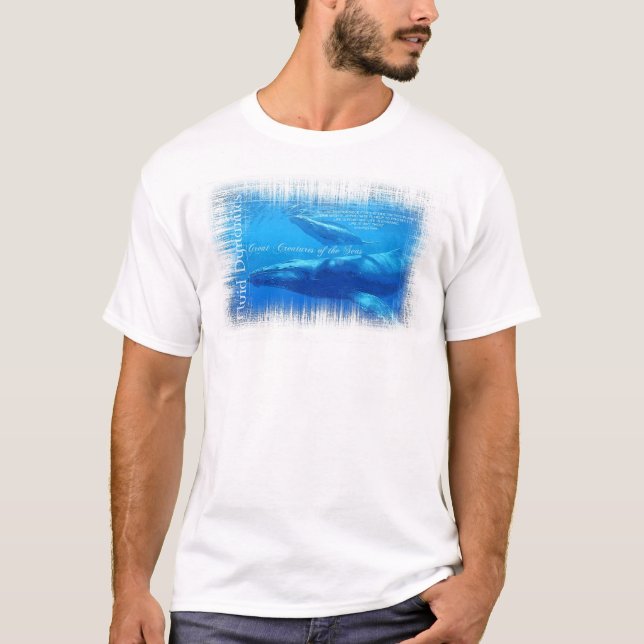 Whale Songs by Gregory Gallo T-Shirt (Front)