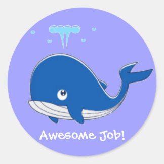 Whale Sticker