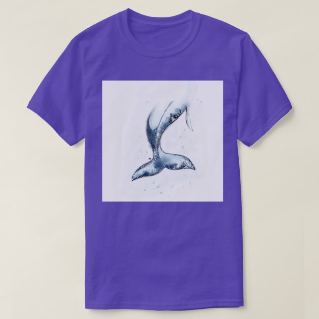 Whale tail 3 1 T-Shirt (Design Front)