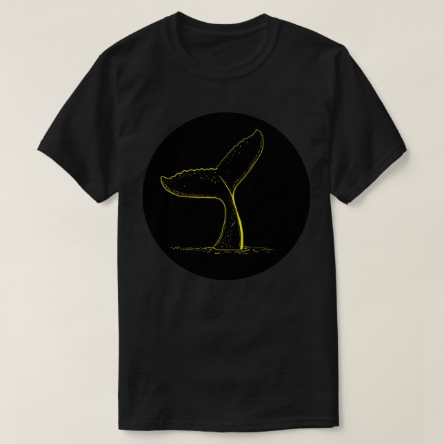 Whale Tail 4 T-Shirt (Design Front)