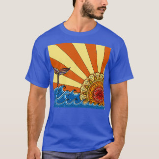 Whale Tail at Sunset T-Shirt