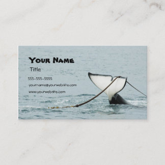 Whale Tail Business Card