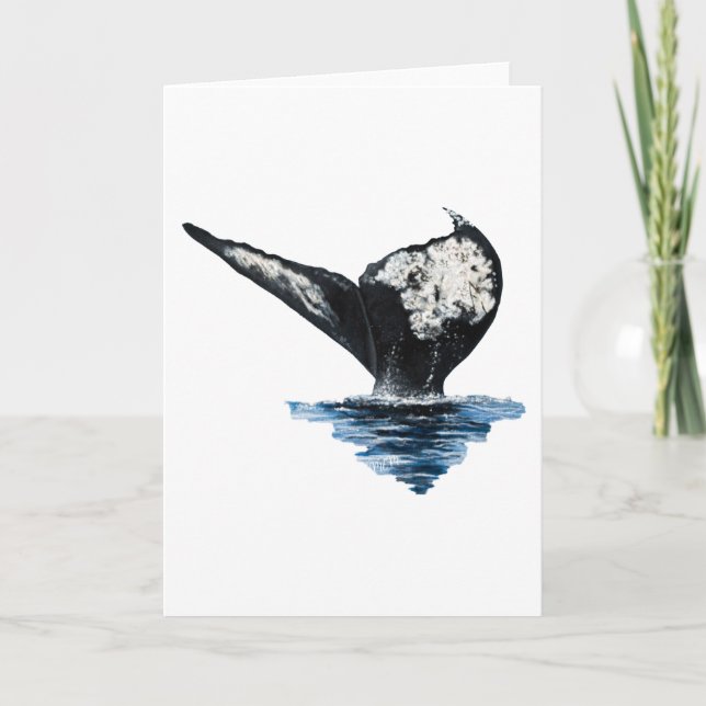Whale Tail Card (Front)