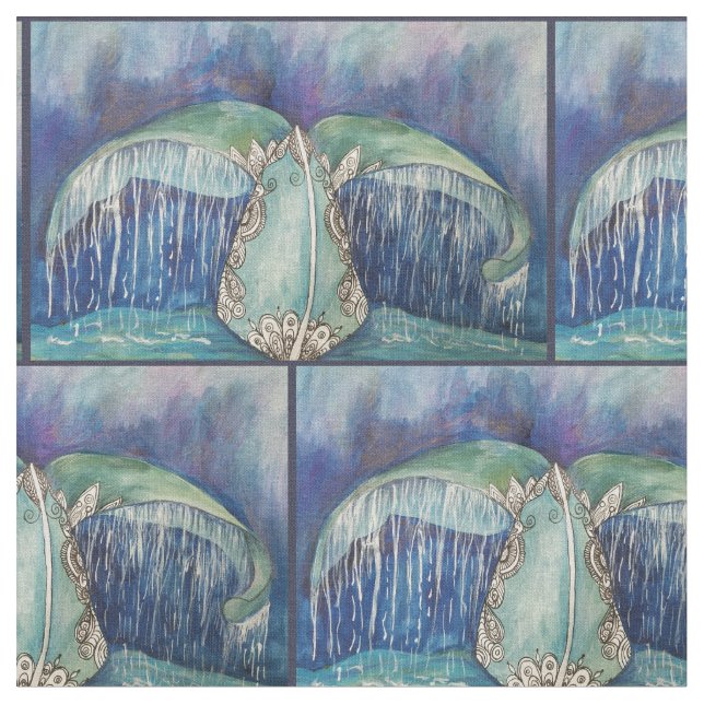 whale tail fabric (Close Up)