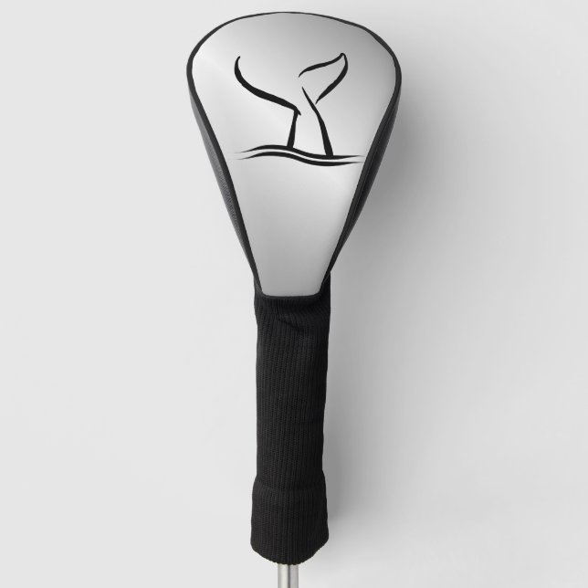 whale Tail Golf Head Cover (Front)