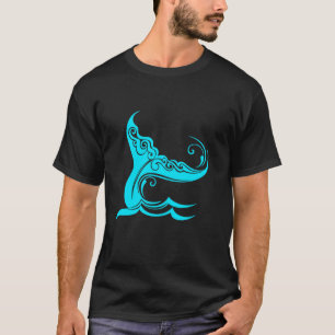 Whale Tail In Waves Whale Orca Save Sea Animals O T-Shirt