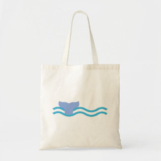 Whale Tail Tote Bag
