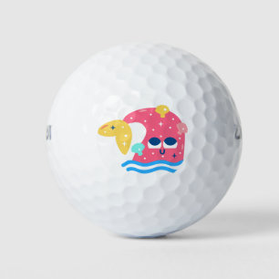 Whale tale golf balls