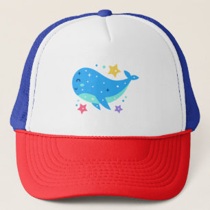 Whale Trucker Hat